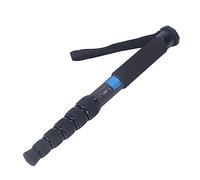 Monopiede per Fotocamera, Altezza Regolabile, Monopiede Telescopico a 6 Sezioni, Leggero e Resistente, Adatto per Fotografia di Viaggio, Alpinismo con Poggiapiedi in Gomma
