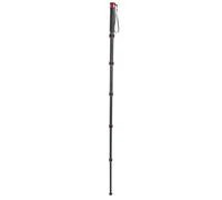 Monopiede per Fotocamera, Monopiede da Viaggio Telescopico in Lega di Alluminio con Manico per Bastone da Passeggio, Vite da 1/4 Pollice 3/8 Pollice, Altezza Estesa 174 Cm, per