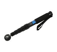Monopiede Telescopico, Monopiede Lavorato a CNC 10 Strati in Fibra di Carbonio 36 Mm Diametro Tubo Grande 6 Sezioni Portatile per Tiro