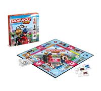 Monopoli Junior Divertente Gioco Da Tavolo Miraculous Ladybug E Cat Noir