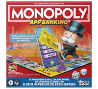 Monopoly App Banking Gioco da tavolo - Versione moderna del classico, gioco elettronico per bambini dai 8 anni in su, da 2 a 6 giocatori