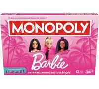 Monopoly di Barbie Gioco Da Tavolo Multicolor