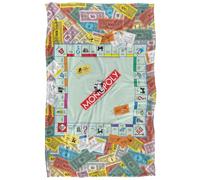 Monopoly Board Coperta super morbida al tatto setoso - 91 x 147 cm