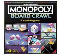 Monopoly Board Crawl Party Game, gioco ufficiale Monopoly Drinking Game per adulti dai 21 anni in su, versione inglese
