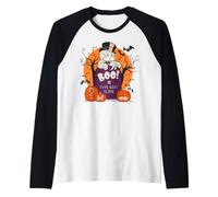 Monopoly Boo Your Rent is Due Halloween Maglia con Maniche Raglan