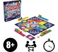 Monopoly Chance, gioco da tavolo, gioco per famiglie di veloce da 2 a 4 giocatori