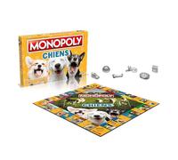 Monopoly Chiens - Jeu de société - WINNING MOVES - Monopoly mettant en vedette les chiens de différentes races.