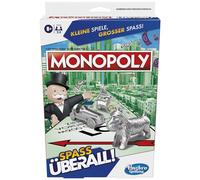 Monopoly Compatto, gioco portatile per 2-4 giocatori, gioco da viaggio per bambini, divertimento ovunque
