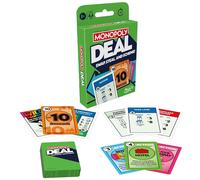 Monopoly Deal Card Game Fast-Paced Fun Età 8+ 2-5 giocatori 15 minuti di gioco