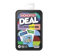 Monopoly Deal: FIFA World Cup, edizione 2026 - Gioco di carte a tema calcio FIFA World Cup con licenza ufficiale per famiglie - Dagli 8 anni in su - Da 2 a 5 giocatori - 15 min - Versione italiana