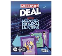 Monopoly Deal: gioco di carte Kpop Demoni Hunter, giochi di famiglia per bambini, interpolazioni, adolescenti e adulti, 2-5 giocatori, 15 minuti, a partire da 8 anni