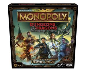 Monopoly Dungeons & Dragons: Honor Among Thieves Game, Inspired by the Movie, D&