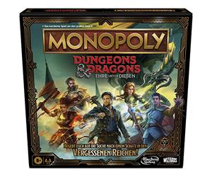Monopoly Dungeons & Dragons: Onore tra i ladri gioco ispirato al film, Monopoly D&D gioco da tavolo per 2-5 giocatori