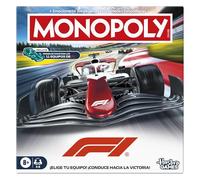 Monopoly Edition F1 - Gioco da tavolo ufficiale, per bambini, adolescenti e adulti, da 2 a 6 giocatori, 45 minuti, età 8+
