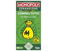 Monopoly, ESPANSIONE Compra tutto (per giocare serve il gioco Monopoly classico) - Versione italiana