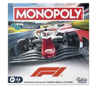Monopoly F1, Gioco da tavolo | Gioco ufficiale Formula 1 con licenza | Gioco Familiare per Bambini, Adolescenti e Adulti | 2 a 6 Giocatori | 45 Min. | Da 8 Anni