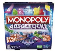 Monopoly - Gioco da tavolo monopoly veloce per 2-4 giocatori, durata del gioco:
