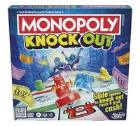 Monopoly Gioco per feste in famiglia Knockout per bambini, adolescenti e adulti | Età 8 e fino | 2-8 giocatori | 20 minuti media | Giochi da tavolo a gioco rapido