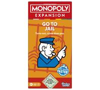 Monopoly Go to Jail EXPANSION (Classic Monopoly Game Required to Play) - English