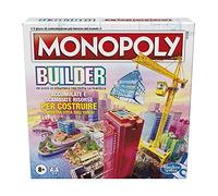 Hasbro Gaming - Monopoly Builder gioco di società F1696103 -nuovo-Italia
