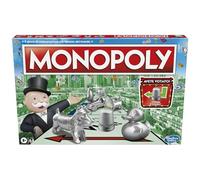Monopoly Hasbro Gaming Classico, Gioco da Tavolo da 2 a 6 Giocatori per Tutta la Famiglia, Gioco per Bambini e Bambine da 8 Anni in su