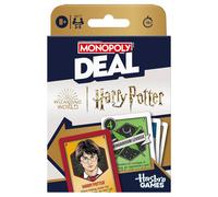 Monopoly Hasbro Gioco Trattare Harry Potter Carte - Inglese Versione 2-5 Lettori