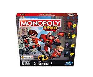 Monopoly Hasbro Junior Gli Incredibili 2 (Disney Pixar), E1781103