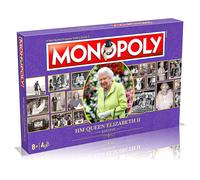 Winning Moves HM Queen Elizabeth II Monopoly Board Game, tour key moments in Her