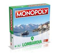 Winning Moves Monopoly Lombardia City - giochi da tavolo, giochi da tavolo adulti, giochi da tavolo bambini, giochi da tavolo per 2, da 2 a 6 persone, età 8+