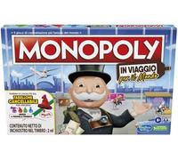 Monopoly - In Viaggio per il Mondo, gioco da tavolo per famiglie e bambini dagli 8 anni in su