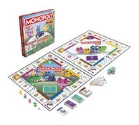 Monopoly Junior, gioco da tavolo (edizione 2026) | 2 giochi in 1 per bambini e bambine più piccoli | dai 4 anni in su | da 2 a 4 giocatori | 20 minuti | regali per età prescolare - Versione italiana