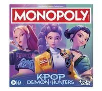 Monopoly: KPop Demon Hunters Edition Board Game Family Games for Kids, Teens,