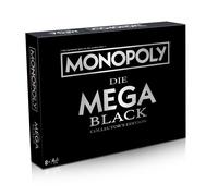 Monopoly Mega Black Edition Gioco Da Tavolo Classico Per Famiglia