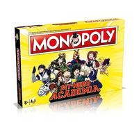 MONOPOLY - MY HERO ACADEMIA Gioco da Tavolo in Italiano 2-6 Giocatori Età 8+ Has