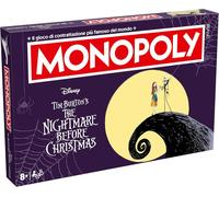 Winning Moves Monopoly Nightmare Before Christmas - giochi da tavolo, giochi da tavolo adulti, giochi da tavolo bambini, giochi da tavolo per 2, da 2 a 6 persone, età 8+