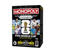 Monopoly Panini Prizm: booster box di carte collezionabili Fifa World Cup | Stelle e leggende della Fifa World Cup | Regalo per i fan del calcio