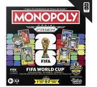 Monopoly Panini Prizm: FIFA World Cup I Gioco da tavolo a tema calcio con carte collezionabili Monopoly Panini Prizm FIFA World Cup 2026 I Dagli 8 anni in su - Versione italiana