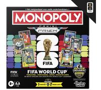 Monopoly Panini Prizm: FIFA World Cup gioco di calcio con carte Monopoly Panini Prizm Coppa del Mondo FIFA 2026 I da 8 anni - Versione olandese