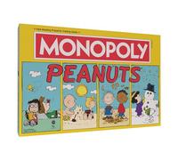Monopoly Peanuts Gioco da tavolo, Gioca come Snoopy sulla slitta, berretto da baseball, aquilone mangiando albero e altro, licenza ufficiale e gioco monopolio da collezione basato sui famosi fumetti