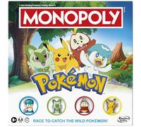 Monopoly Gioco da tavolo Pokémon Edition - Versione inglese