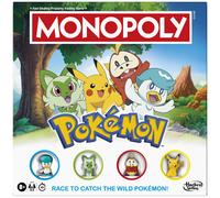 Monopoly Pokémon Edition Board Game - English Version