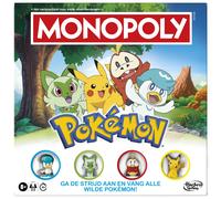Monopoly Pokémon Edition, gioco da tavolo, versione olandese
