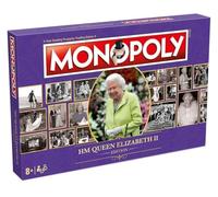 Winning Moves HM Queen Elizabeth II Monopoly Board Game, tour key moments in Her