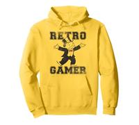 Monopoly Retro Gamer Mr. Monopoly Distressed Style Felpa con Cappuccio