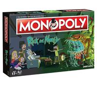 Monopoly Rick E Morty Edizione Gioco da Tavola Gioco di Società Gioco Tedesco