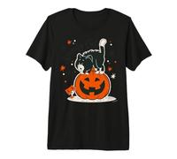 Monopoly Scaredy Cat Halloween Maglietta Premium