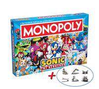 Monopoly Sonic 6 Extra Personaggi Gioco da Tavola Gioco di Società Hedgehog