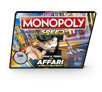 MONOPOLY SPEED gioco di società E7033103 HASBRO -nuovo-Italia