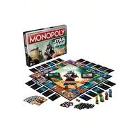 Monopoly Star Wars Boba Fett Edition Board Game 2-6 Players 8+ F5394FA01 ABS