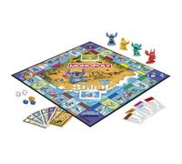 Monopoly Stitch, gioco da tavolo, da 2 a 4 giocatori, 30 minuti, edizione Disney Lilo & Stitch, da 8 anni in su